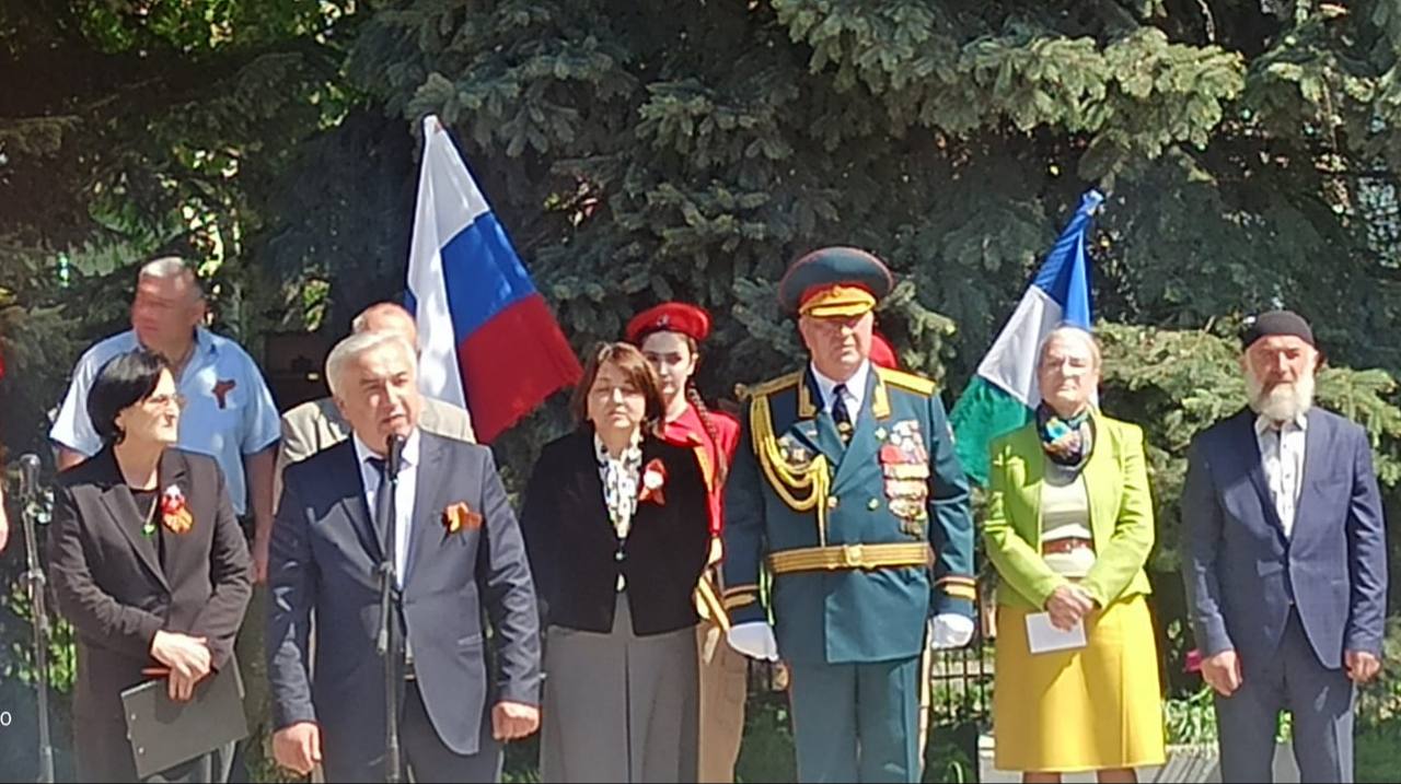 Торжественный митинг в День Победы